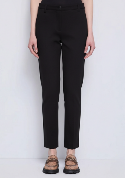 Pantalon femme avec pli repassé