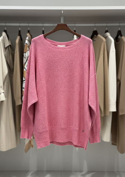 Pull col rond en maille douce