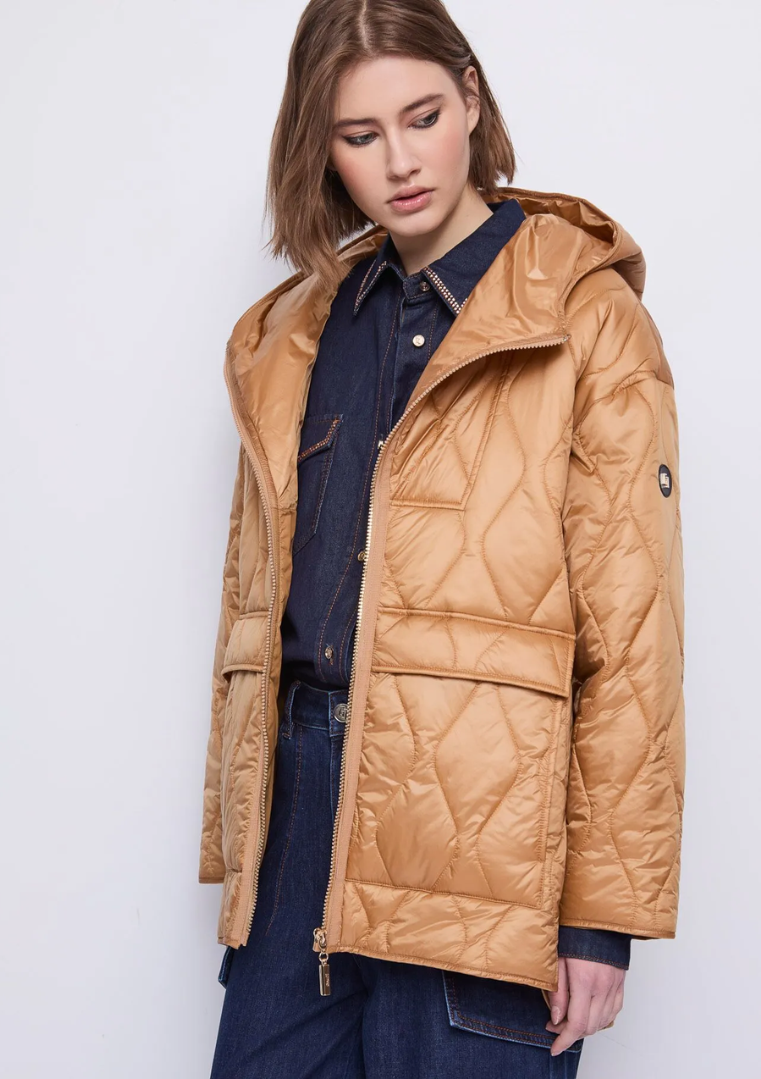 Doudoune femme à capuche