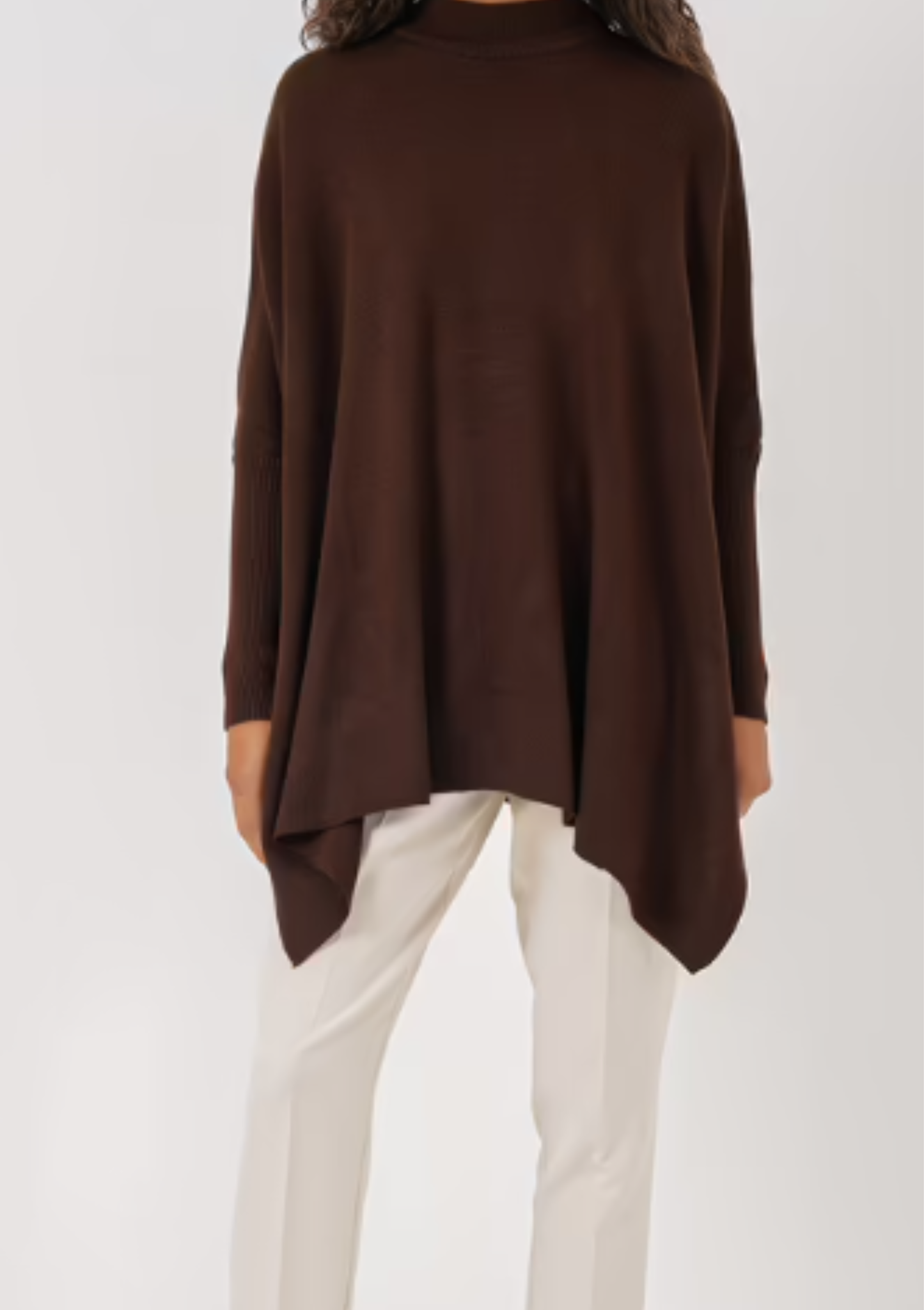 Pull Poncho Fendu